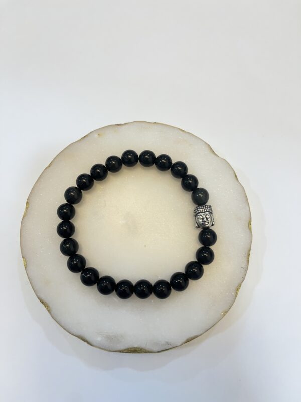 Obsidian Rainbow Bracelet