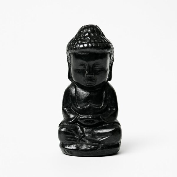 Black Obsidian Buddha