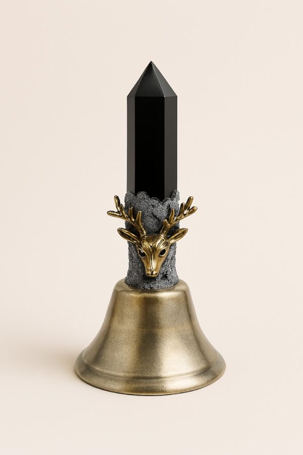 Black Tourmaline Bell