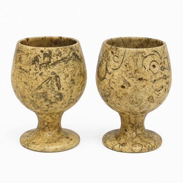 Fossil Coral Glasses