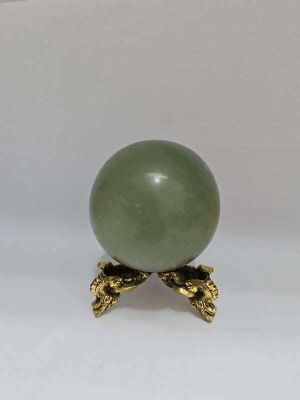 Green Aventurine Sphere With Stand