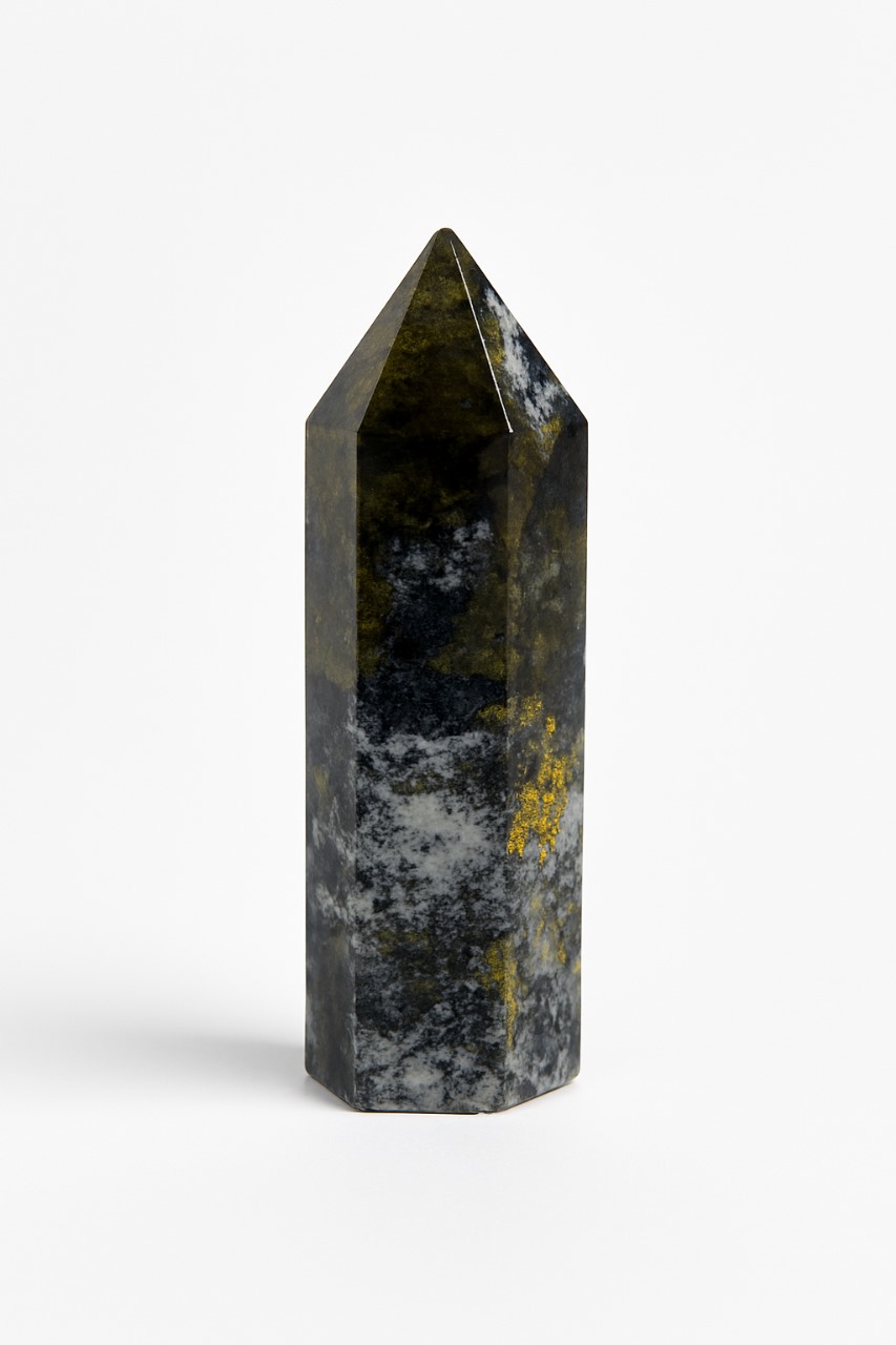 Peru pyrite tower ₹888 (carving)