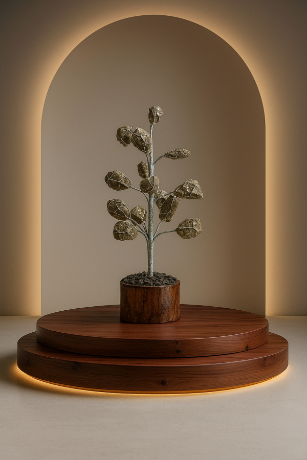 Pyrite Crystal Trees