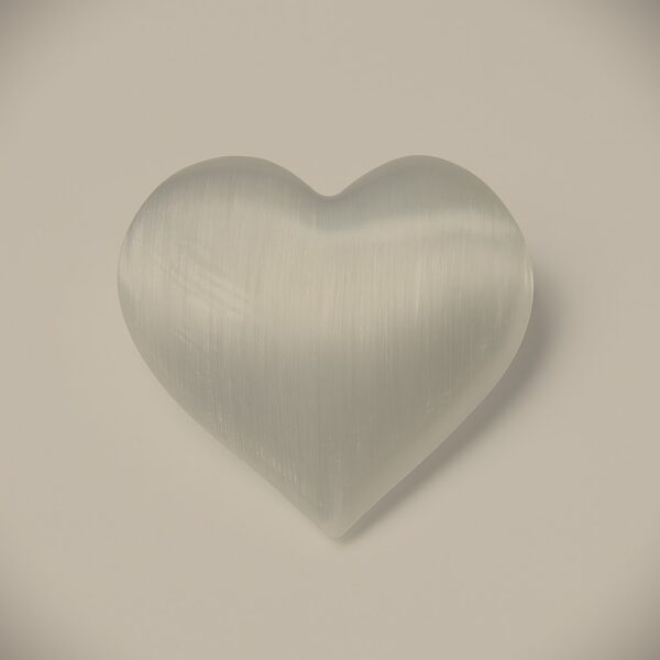 Selenite Heart