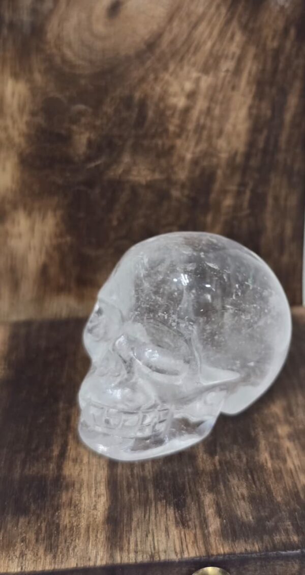 Clear Quartz Skull